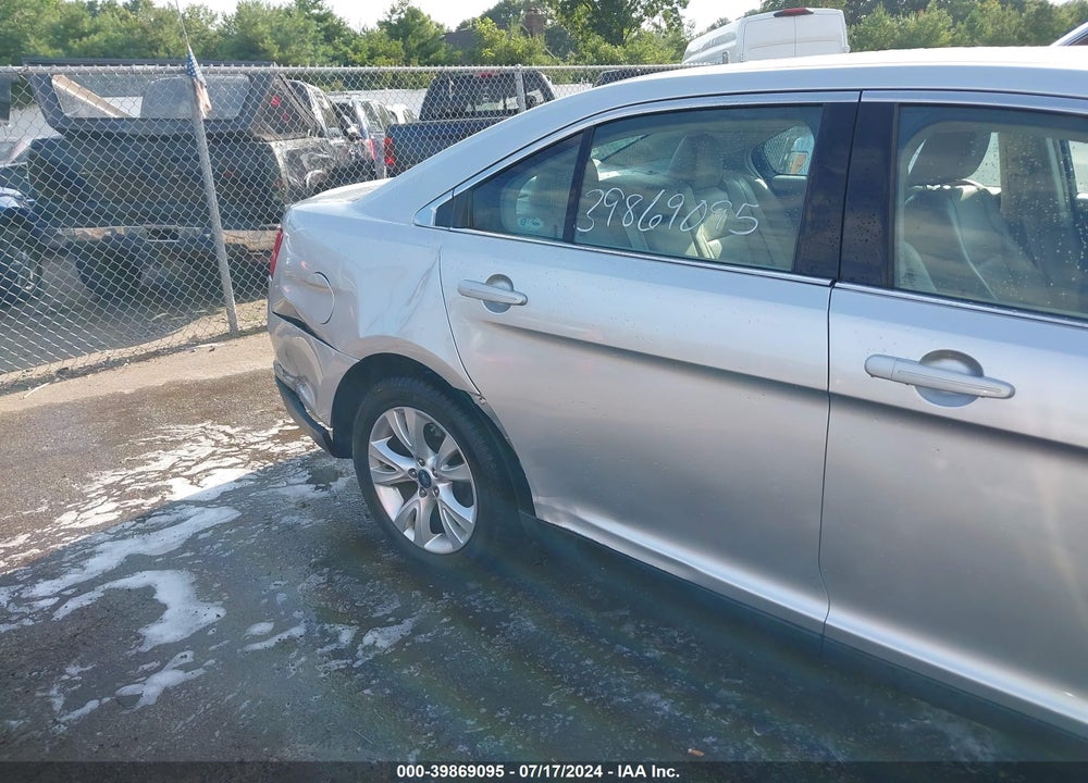 2011 FORD TAURUS SEL VIN: 1FAHP2EWXBG105376