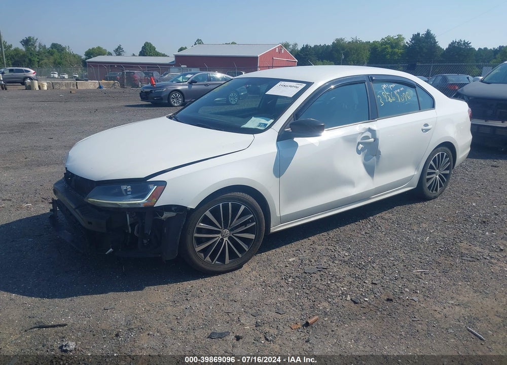 2017 VOLKSWAGEN JETTA 1.8T SPORT VIN: 3VWD17AJ6HM324090