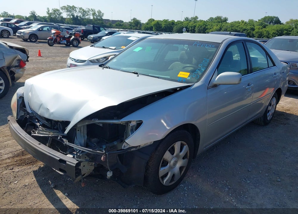 2004 TOYOTA CAMRY LE VIN: 4T1BE32KX4U340356