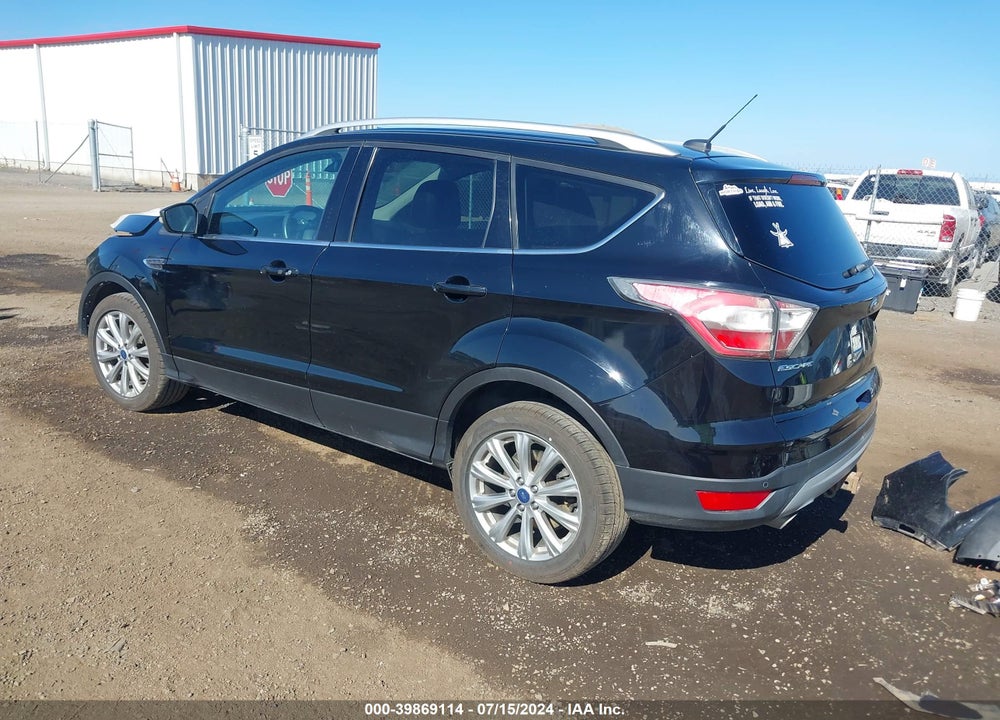 2017 FORD ESCAPE TITANIUM VIN: 1FMCU9J96HUA32860