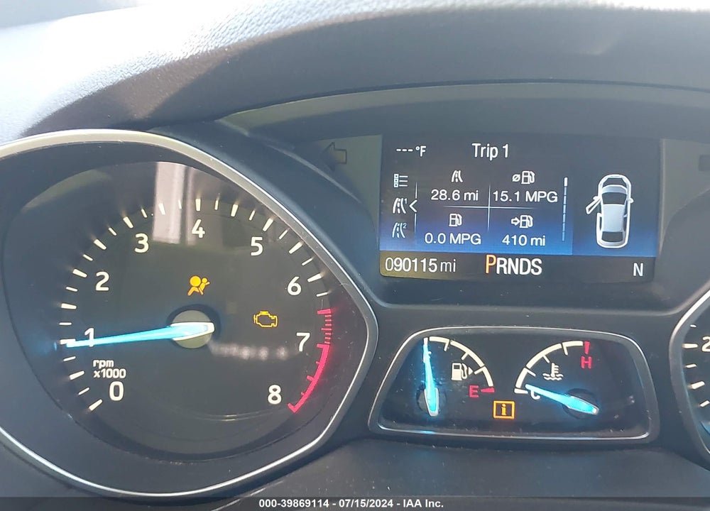 2017 FORD ESCAPE TITANIUM VIN: 1FMCU9J96HUA32860