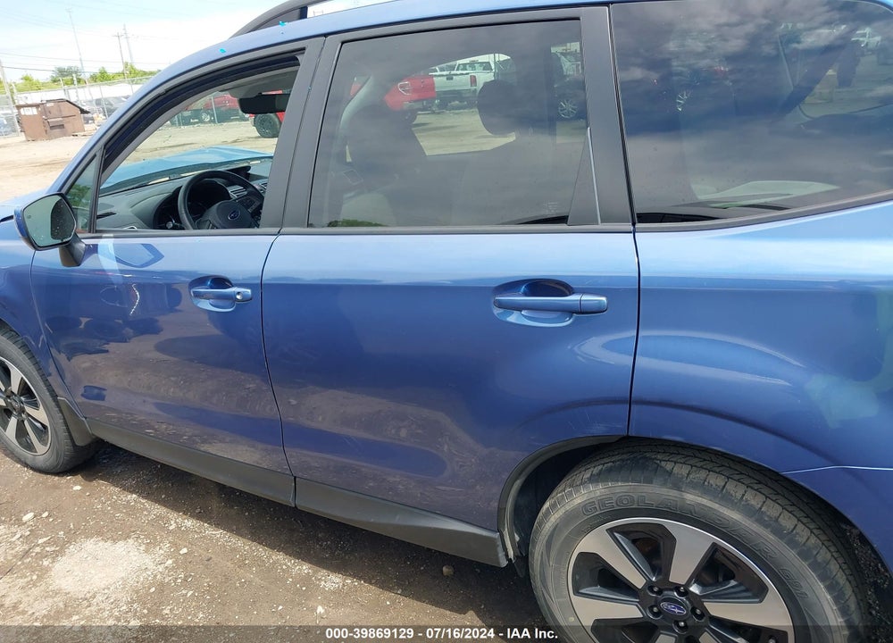 2018 SUBARU FORESTER 2.5I PREMIUM VIN: JF2SJAGC0JH600775