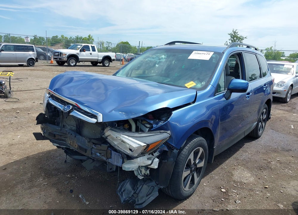 2018 SUBARU FORESTER 2.5I PREMIUM VIN: JF2SJAGC0JH600775