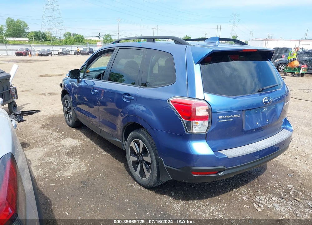 2018 SUBARU FORESTER 2.5I PREMIUM VIN: JF2SJAGC0JH600775