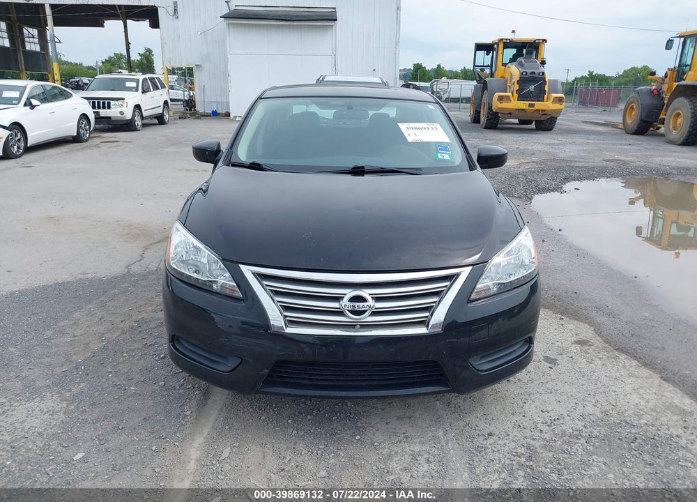 2014 NISSAN SENTRA SV VIN: 3N1AB7AP4EY220583