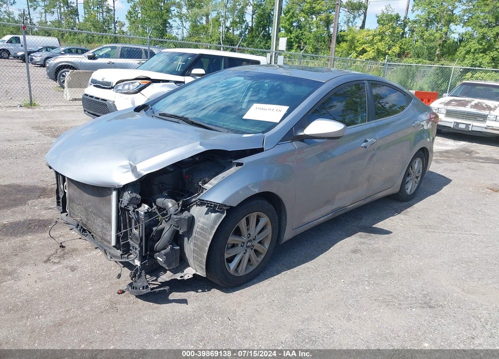 2015 HYUNDAI ELANTRA SE VIN: KMHDH4AE8FU366829