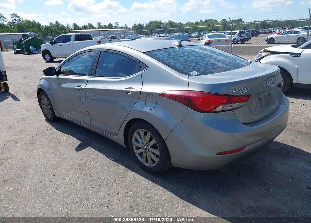 2015 HYUNDAI ELANTRA SE VIN: KMHDH4AE8FU366829