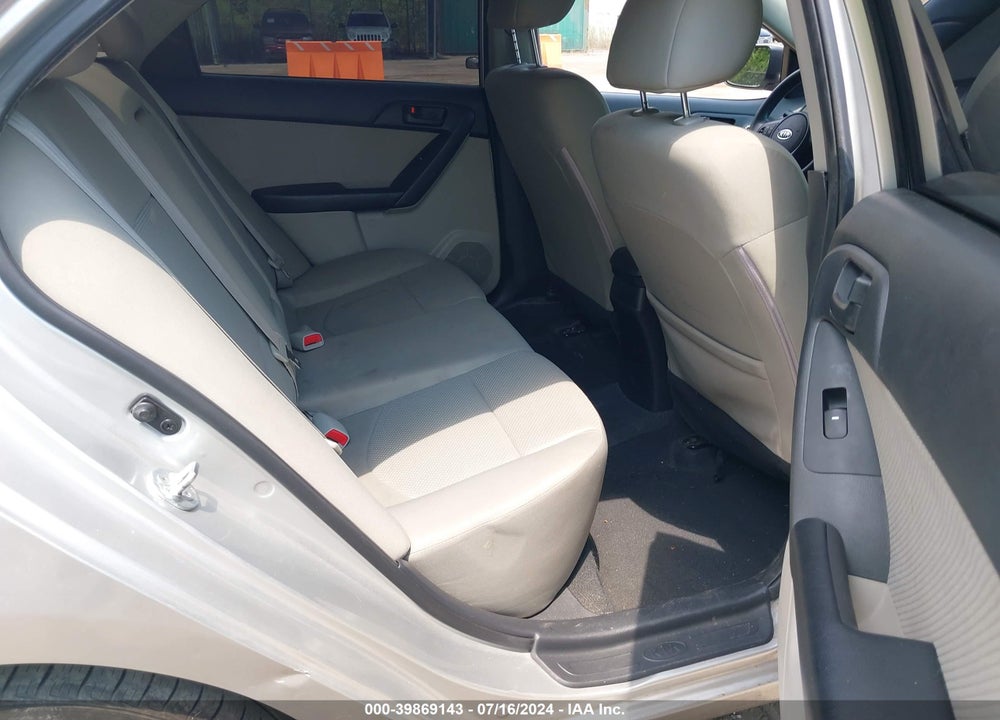 2011 KIA FORTE EX VIN: KNAFU4A29B5390766