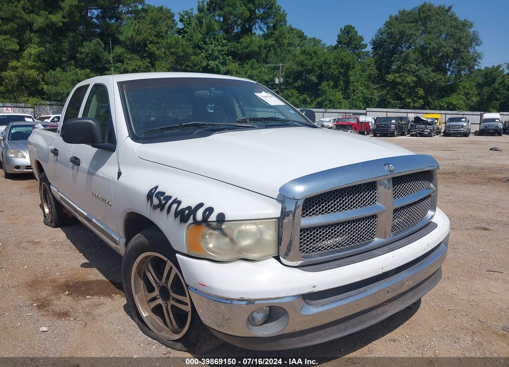 2002 DODGE RAM 1500 ST VIN: 1D7HA18N32S640898