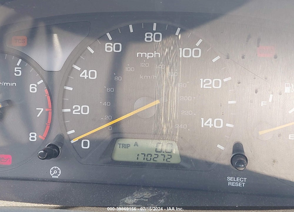 2001 HONDA ACCORD VIN: 1HGCG165X1A009058