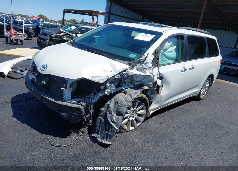 2015 TOYOTA SIENNA LIMITED 7 PASSENGER VIN: 5TDYK3DC5FS629598