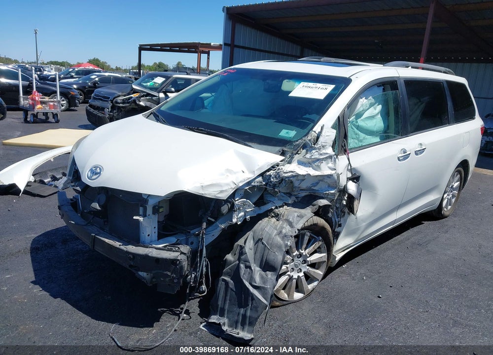 2015 TOYOTA SIENNA LIMITED 7 PASSENGER VIN: 5TDYK3DC5FS629598
