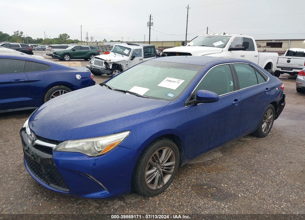 2015 TOYOTA CAMRY SE VIN: 4T1BF1FK1FU958535