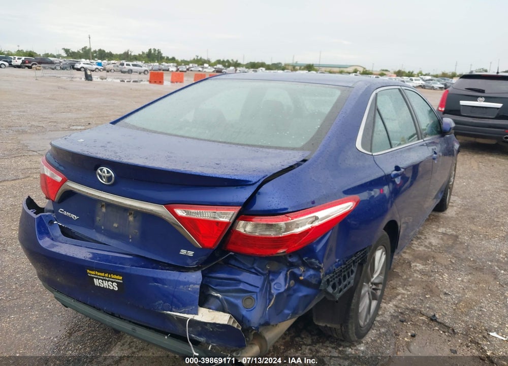 2015 TOYOTA CAMRY SE VIN: 4T1BF1FK1FU958535