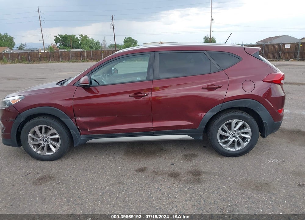 2017 HYUNDAI TUCSON ECO VIN: KM8J3CA26HU341819