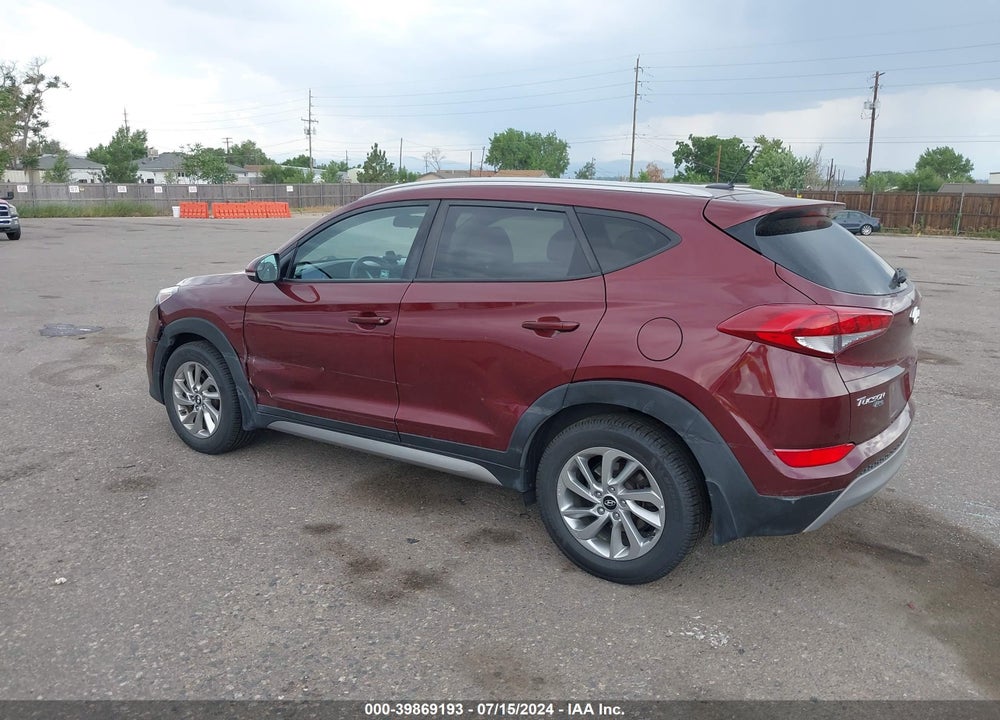 2017 HYUNDAI TUCSON ECO VIN: KM8J3CA26HU341819