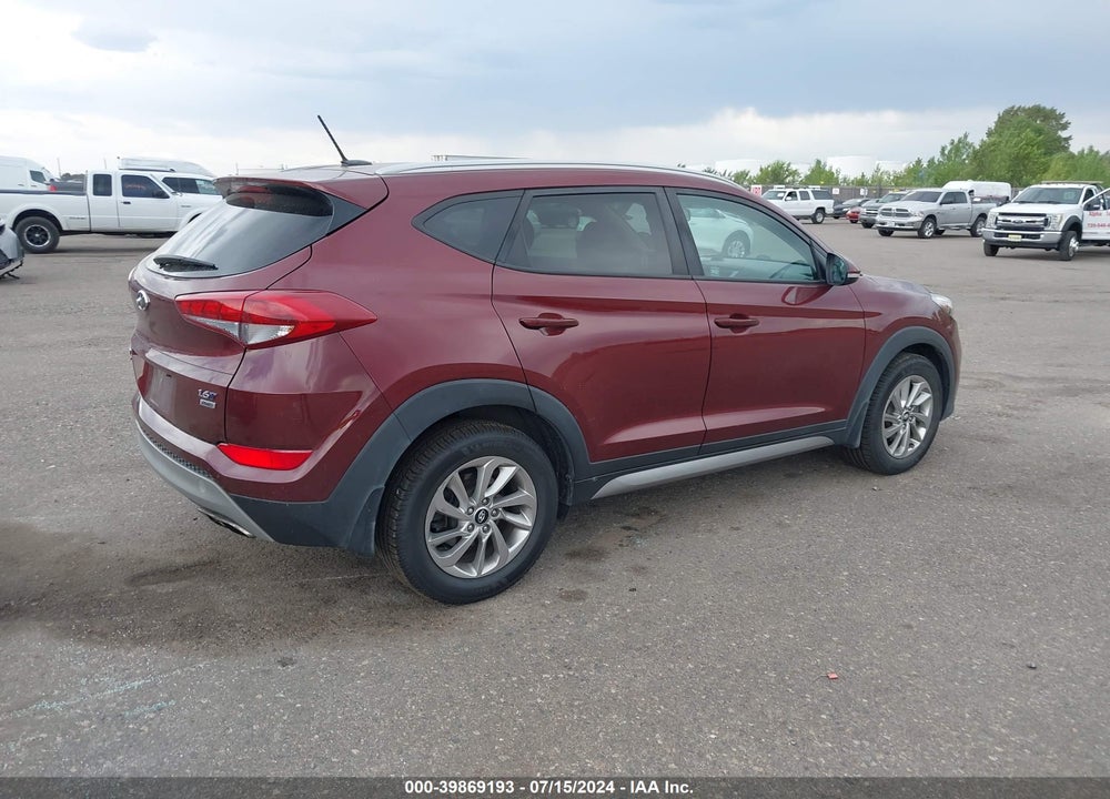 2017 HYUNDAI TUCSON ECO VIN: KM8J3CA26HU341819