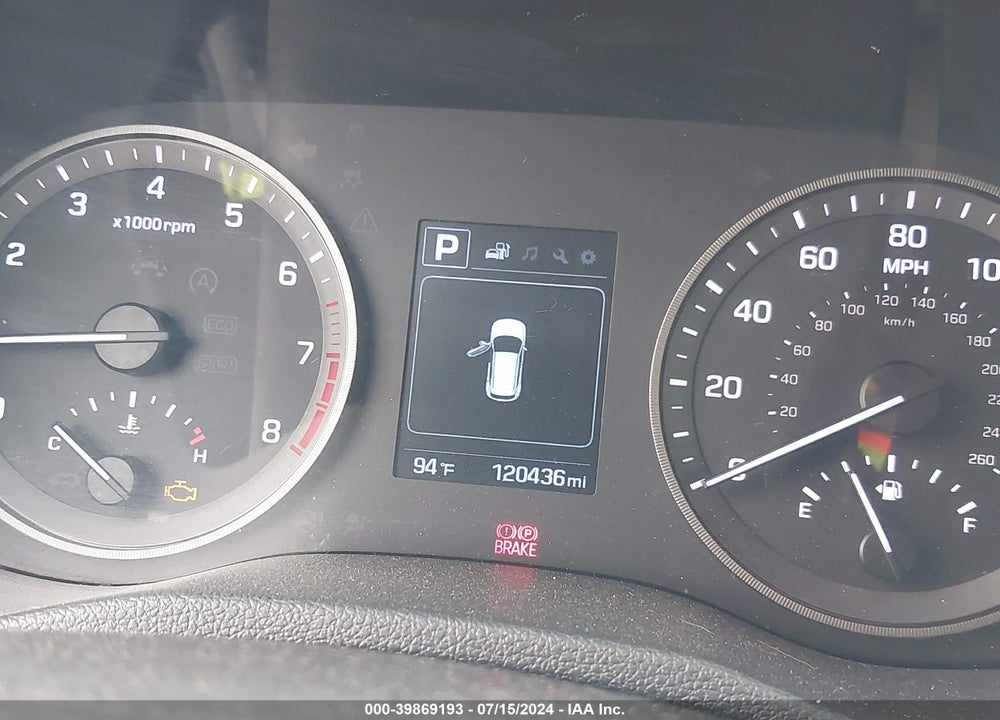 2017 HYUNDAI TUCSON ECO VIN: KM8J3CA26HU341819