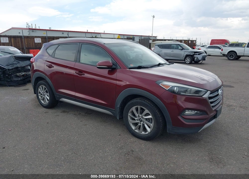 2017 HYUNDAI TUCSON ECO VIN: KM8J3CA26HU341819