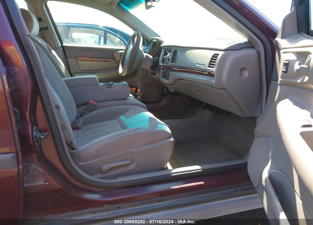 2003 CHEVROLET IMPALA VIN: 2G1WF52EX39355615
