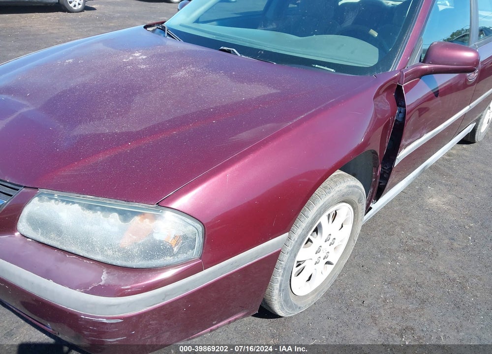 2003 CHEVROLET IMPALA VIN: 2G1WF52EX39355615