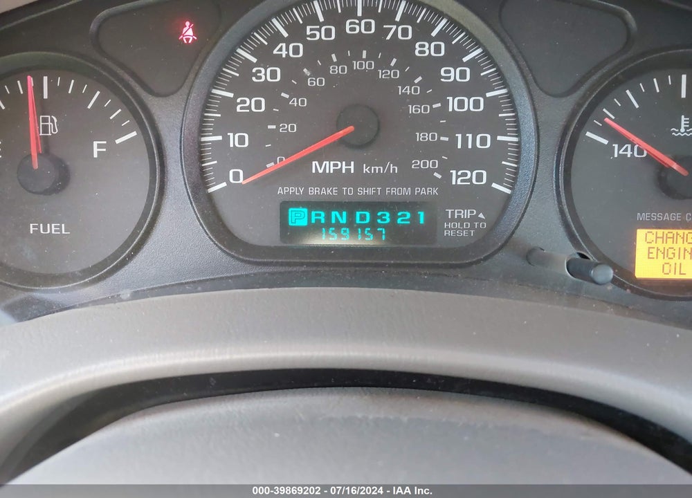 2003 CHEVROLET IMPALA VIN: 2G1WF52EX39355615