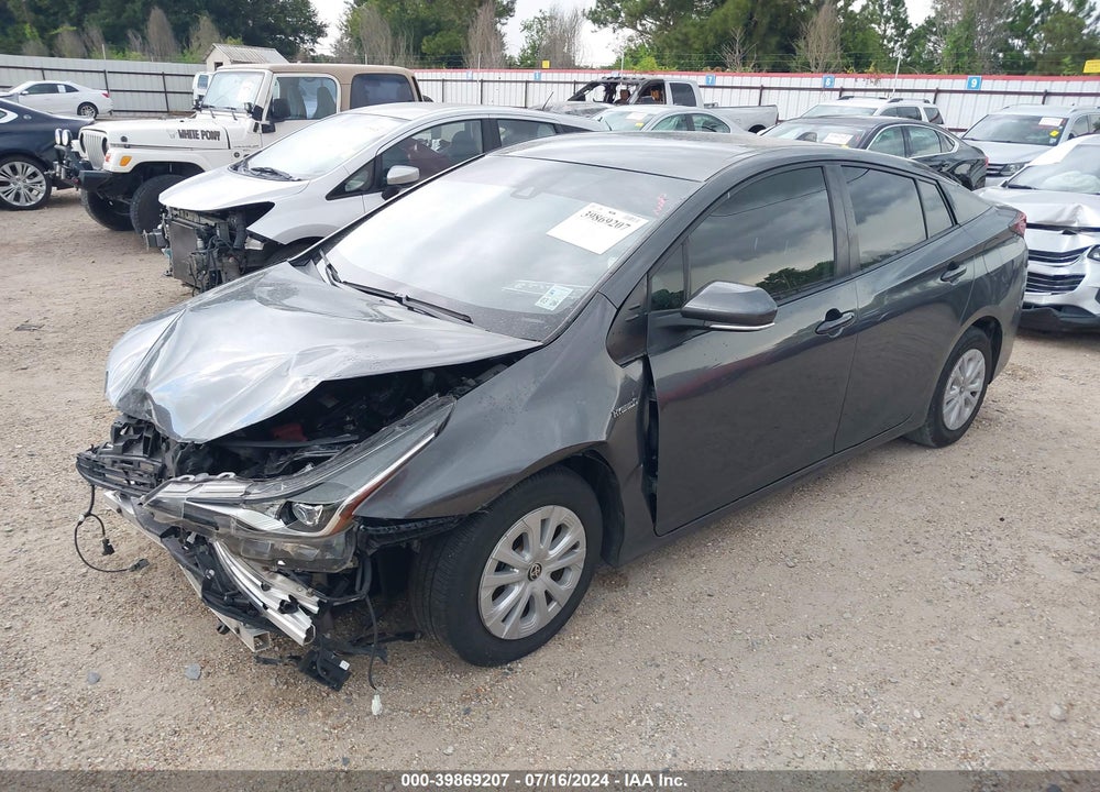 2021 TOYOTA PRIUS LE VIN: JTDKAMFU4M3149815