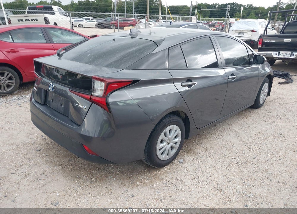 2021 TOYOTA PRIUS LE VIN: JTDKAMFU4M3149815