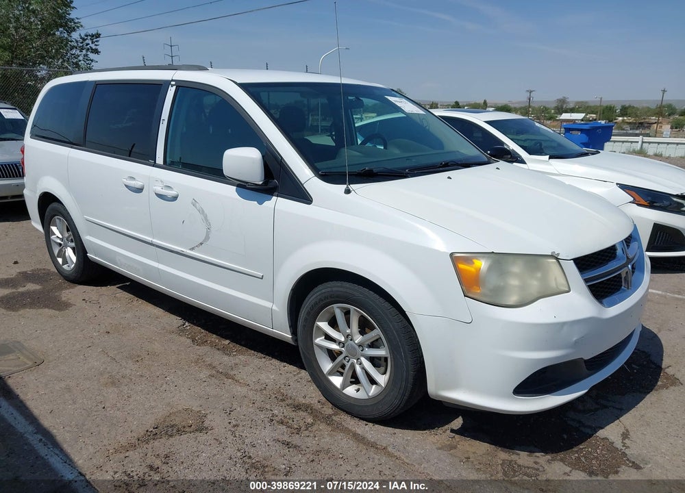 2014 DODGE GRAND CARAVAN SXT VIN: 2C4RDGCG2ER123616