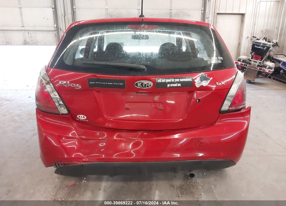 2010 KIA RIO5 LX VIN: KNADH5A37A6669961
