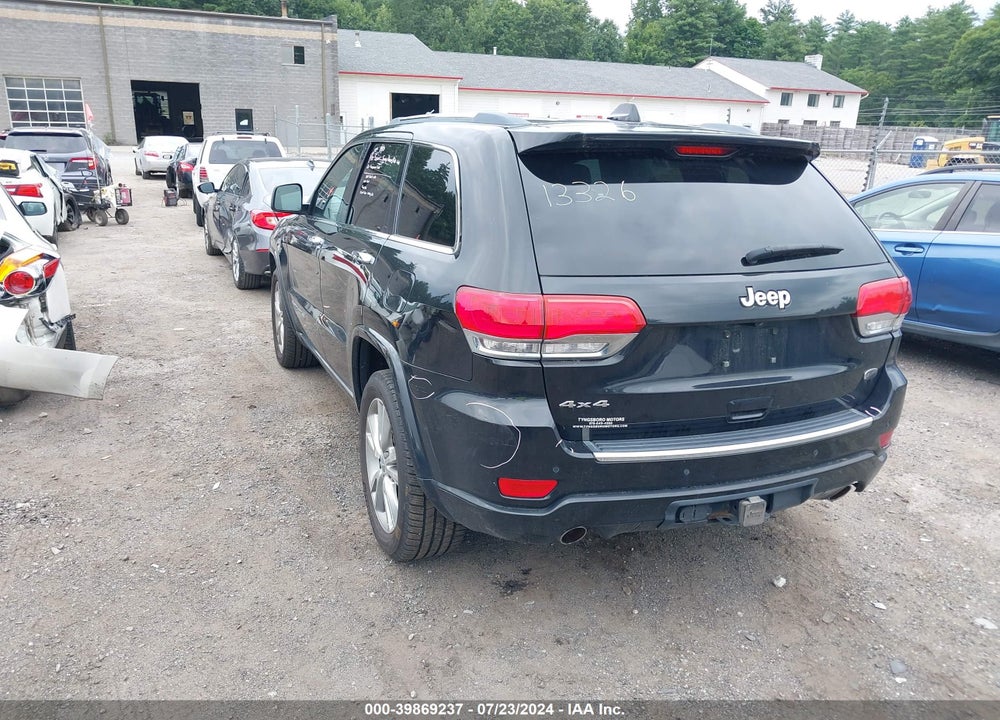 2015 JEEP GRAND CHEROKEE OVERLAND VIN: 1C4RJFCTXFC905611