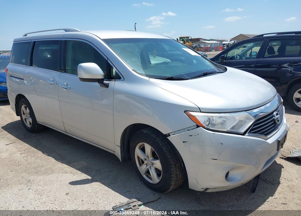 2016 NISSAN QUEST SV VIN: JN8AE2KP9G9151361