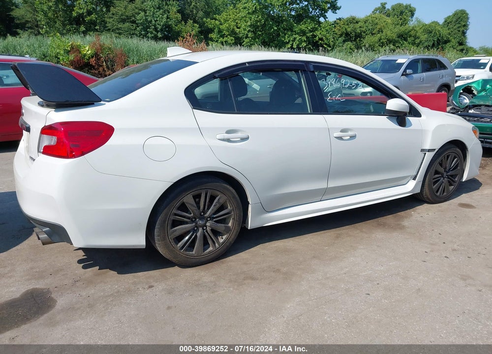 2015 SUBARU WRX VIN: JF1VA1A68F9826794