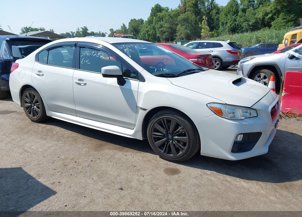 2015 SUBARU WRX VIN: JF1VA1A68F9826794