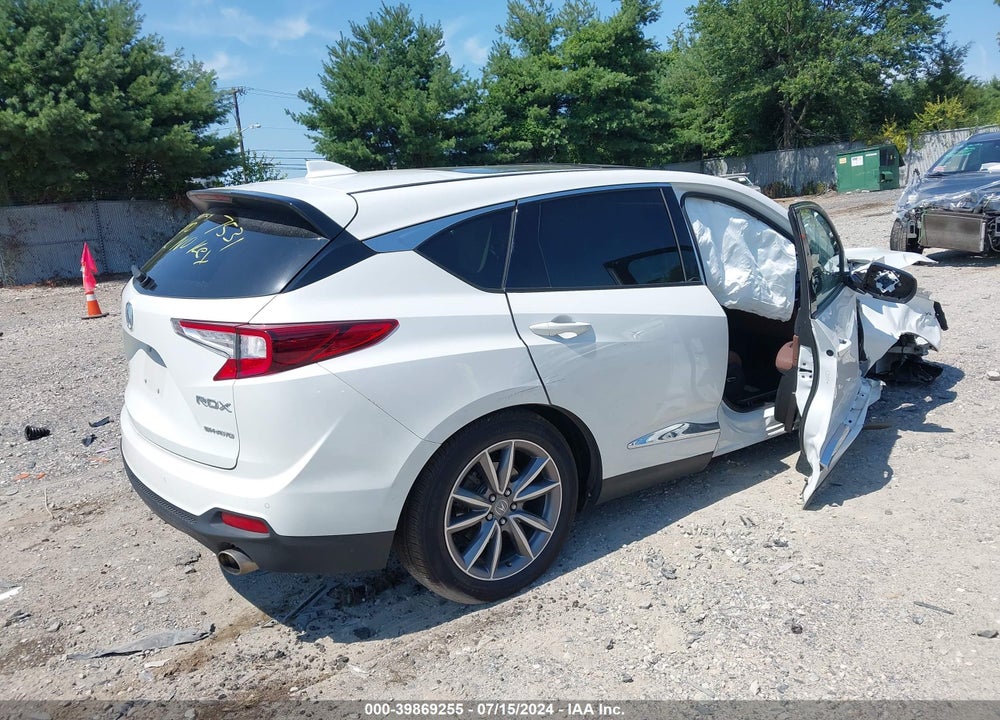 2021 ACURA RDX TECHNOLOGY PACKAGE VIN: 5J8TC2H52ML037735