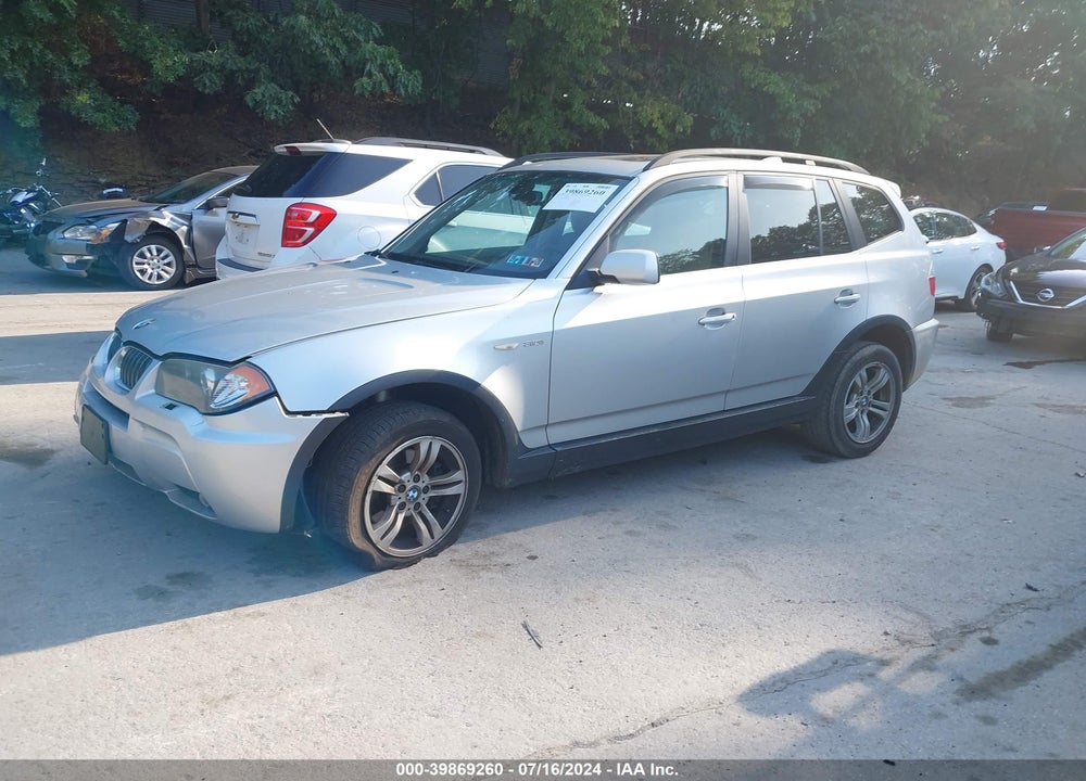 2006 BMW X3 3.0I VIN: WBXPA93416WG81828