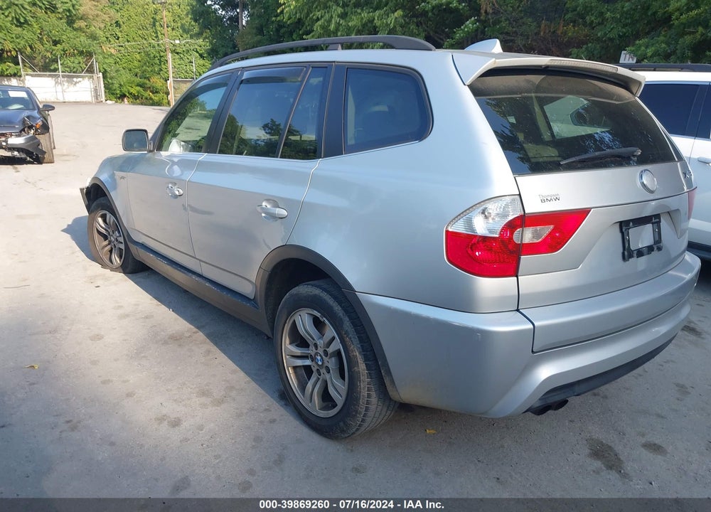 2006 BMW X3 3.0I VIN: WBXPA93416WG81828