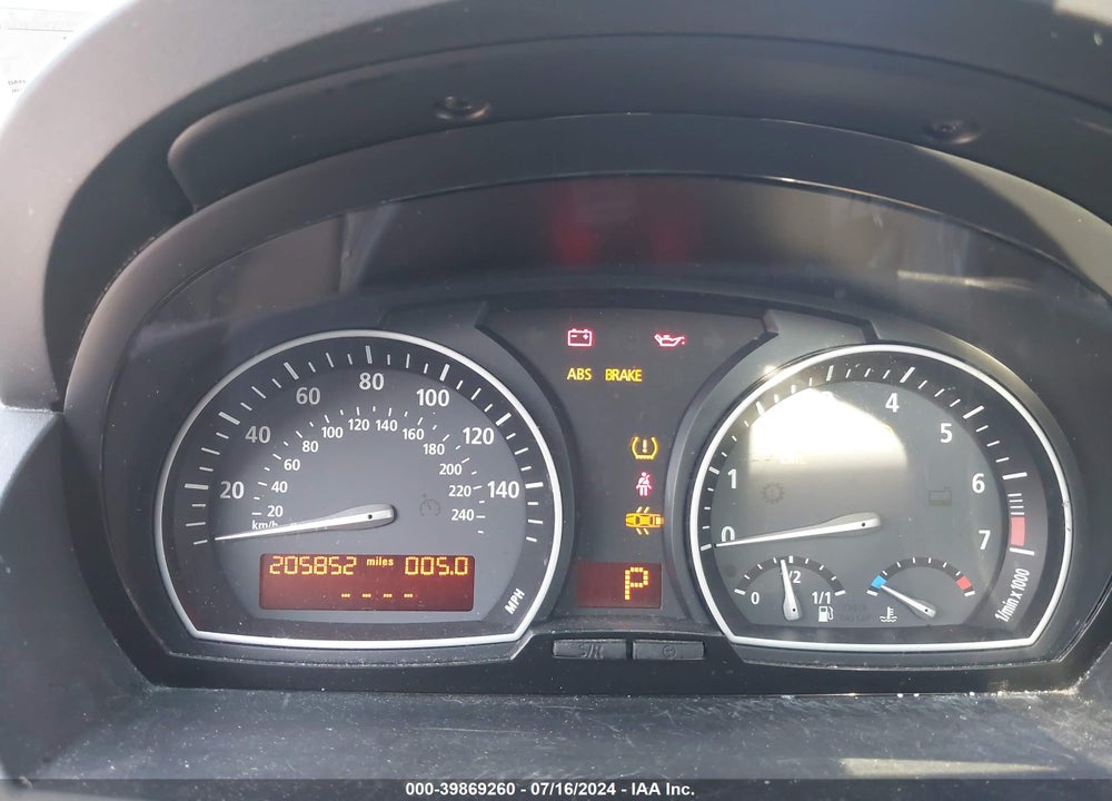 2006 BMW X3 3.0I VIN: WBXPA93416WG81828