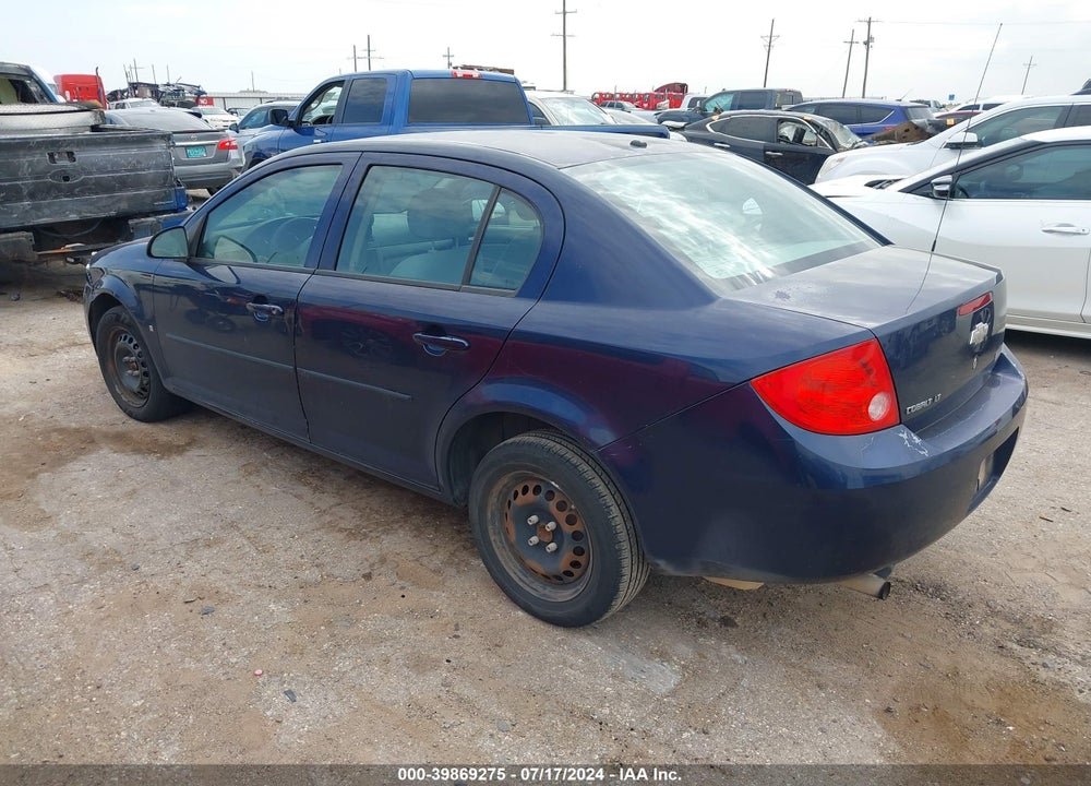 2008 CHEVROLET COBALT LT VIN: 1G1AL58F487123099
