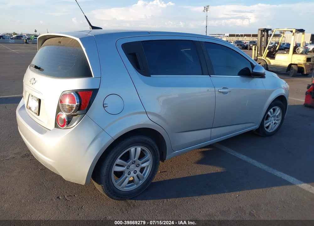 2013 CHEVROLET SONIC LT AUTO VIN: 1G1JC6SH3D4166666
