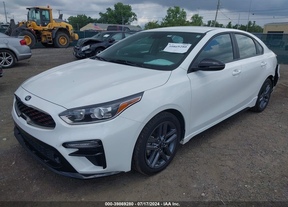 2021 KIA FORTE GT LINE VIN: 3KPF34AD8ME413520