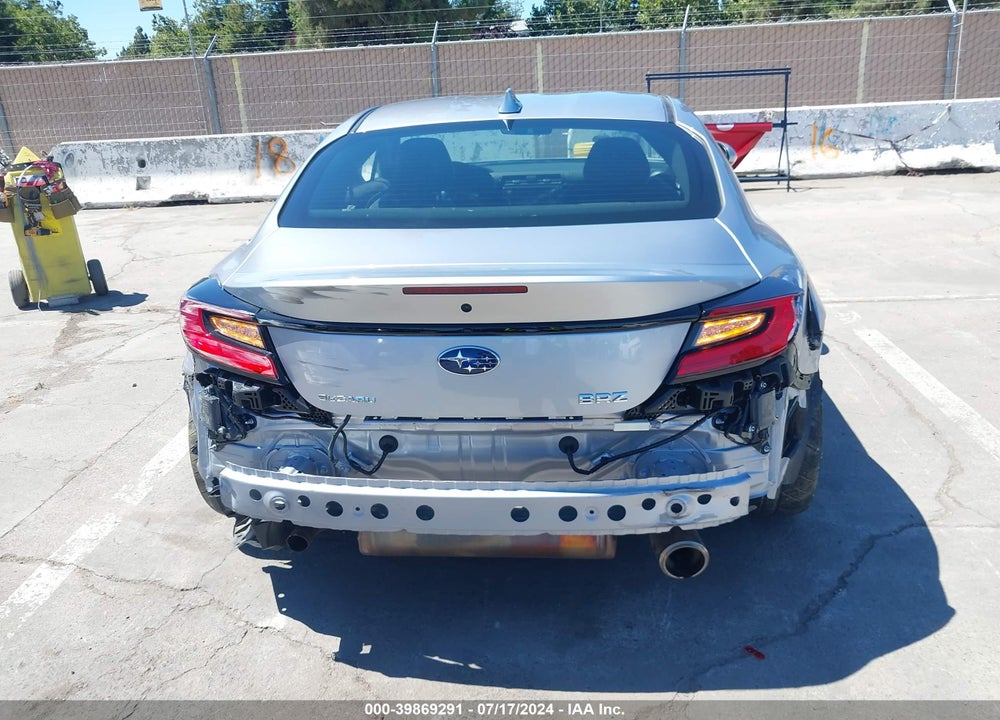 2023 SUBARU BRZ LIMITED VIN: JF1ZDBE15P9702500