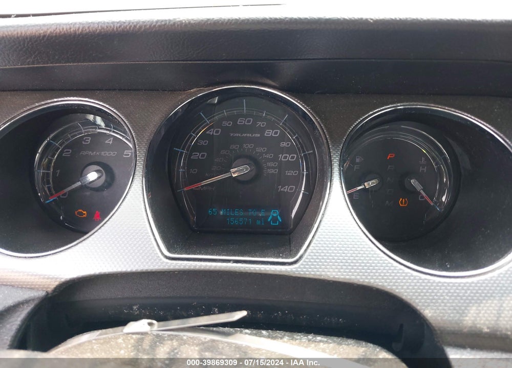 2011 FORD TAURUS SEL VIN: 1FAHP2EWXBG183382