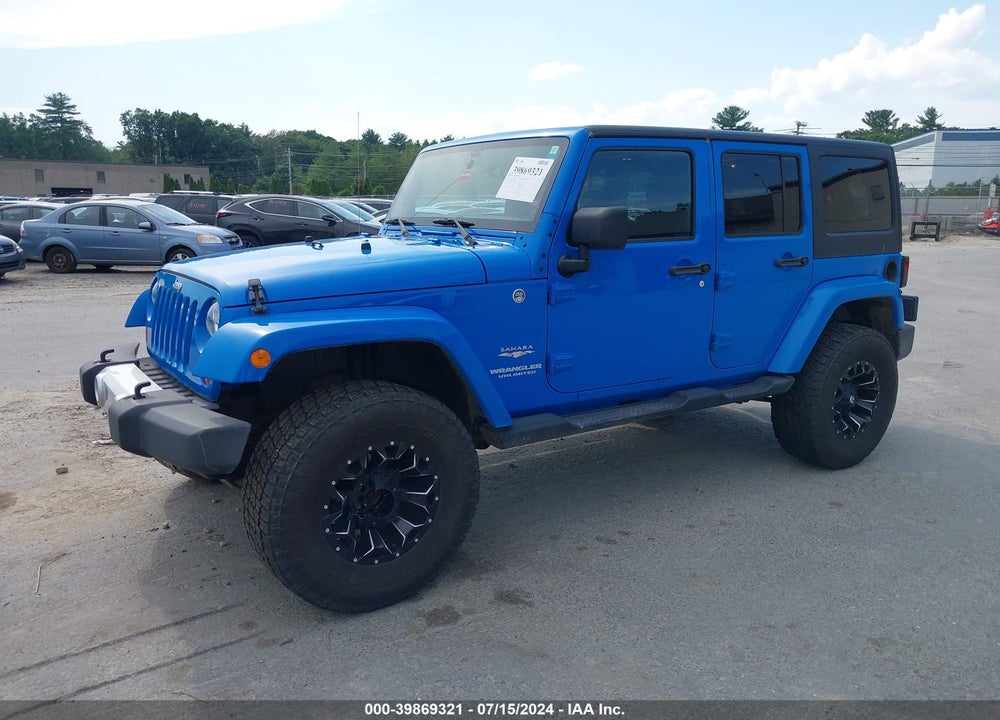 2011 JEEP WRANGLER UNLIMITED SAHARA VIN: 1J4BA5H16BL635932