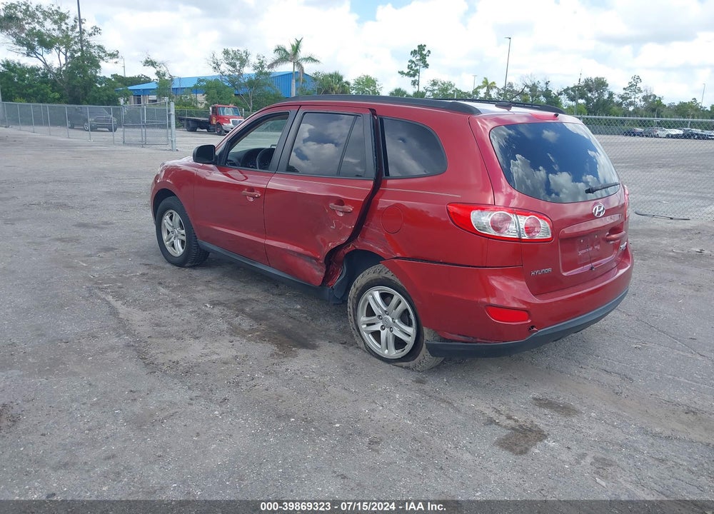 2010 HYUNDAI SANTA FE GLS VIN: 5NMSGDAB7AH376806
