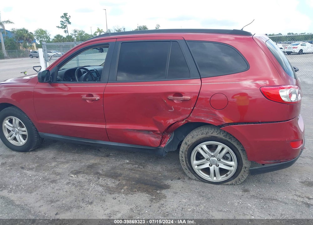 2010 HYUNDAI SANTA FE GLS VIN: 5NMSGDAB7AH376806