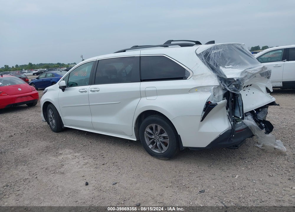 2023 TOYOTA SIENNA XLE VIN: 5TDYSKFC6PS075030