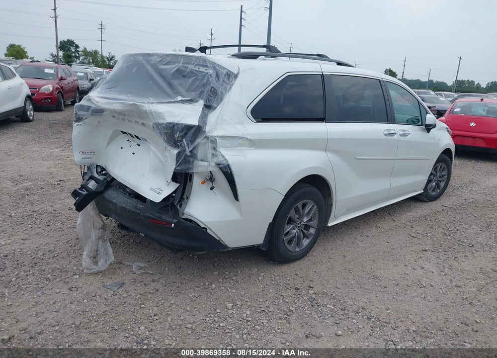 2023 TOYOTA SIENNA XLE VIN: 5TDYSKFC6PS075030