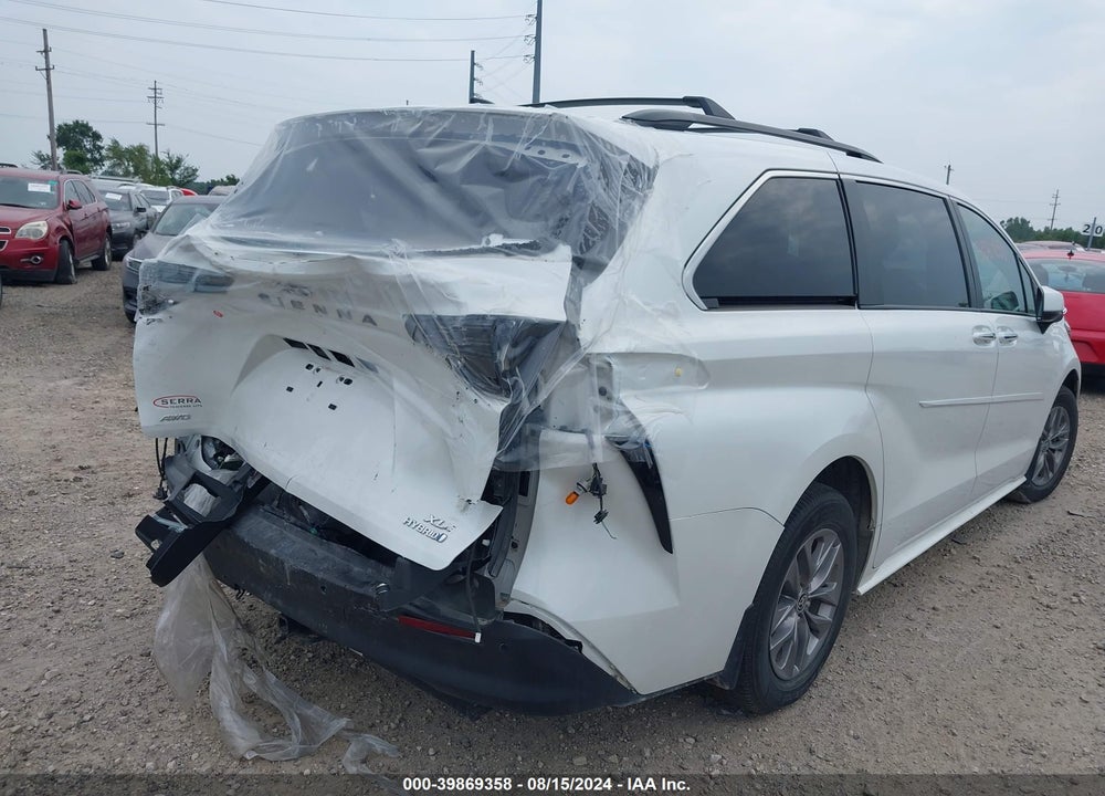 2023 TOYOTA SIENNA XLE VIN: 5TDYSKFC6PS075030