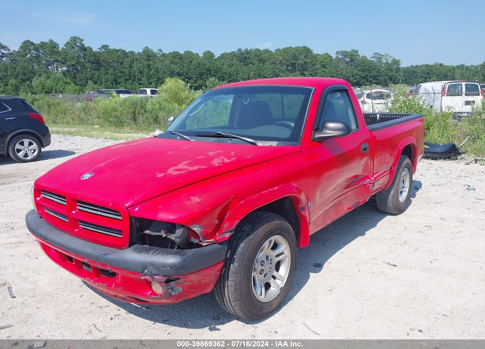 2002 DODGE DAKOTA SPORT VIN: 1B7FL36X42S651372